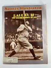Sports Illustrated March 18, 1974 Babe Ruth