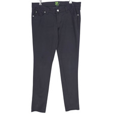 TRIPP NYC Pants Womens 34 Black Skinny Slim Stretch Goth Punk Y2K