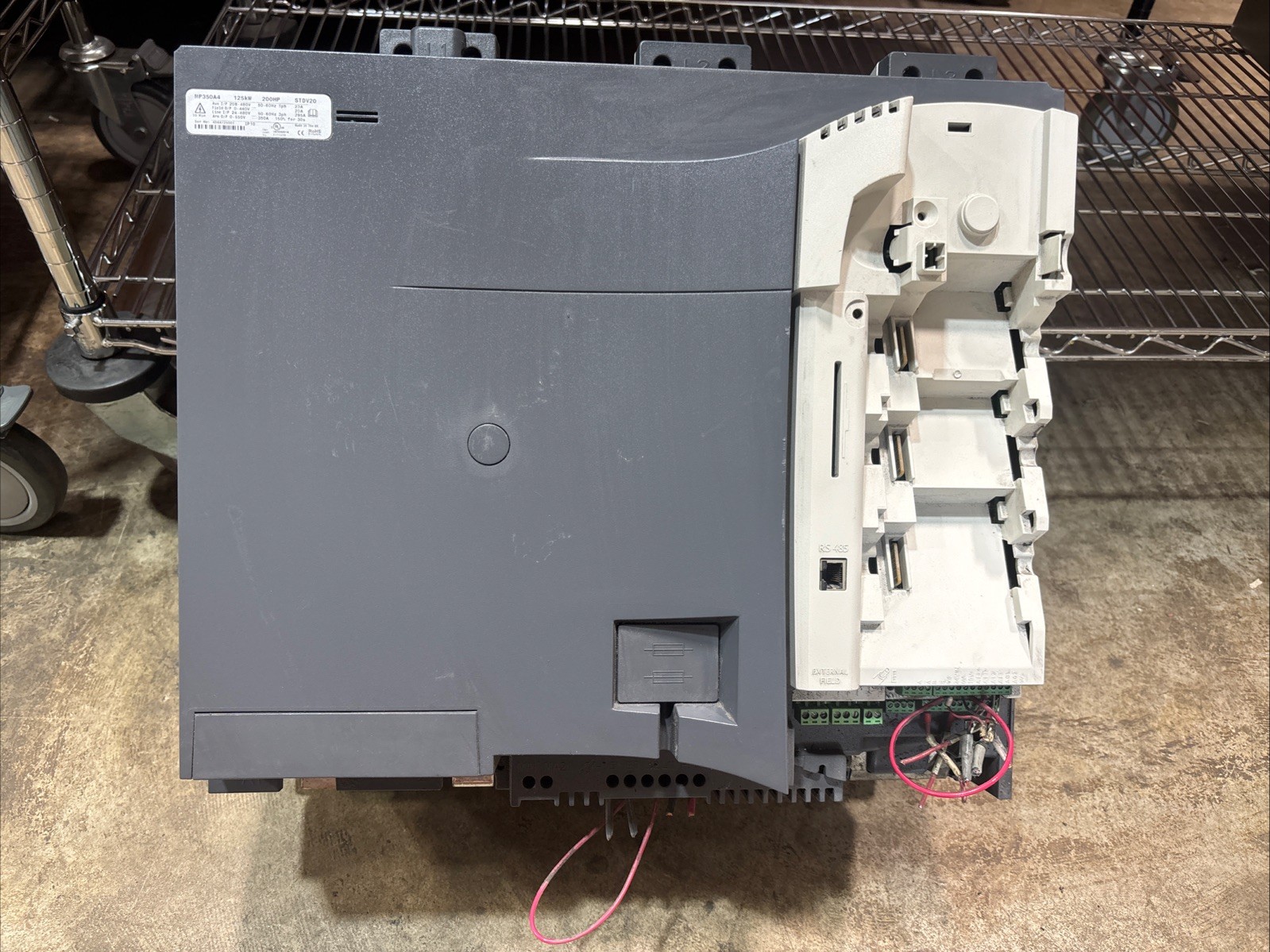 EMERSON MP350A4 DC DRIVE 115Kw 200HP STDV20