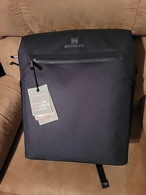 Stanley 20 Cans/14.8qt All Day Madeleine Midi Backpack Cooler - Jet Black *Read