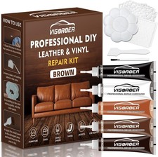 Brown Leather Repair Kit for Furniture, Couch Car...