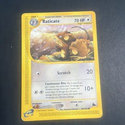Raticate 89/144 Skyridge Common Non Holo