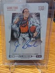 Bo Jackson Battle Arena Game Time Jim Boeheim Inspired Ink Auto Steel Auto Debut