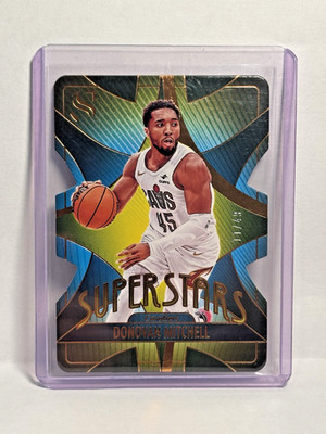 2024-25 Panini Silhouette Super Stars Die Cut Donovan Mitchell #29 /49