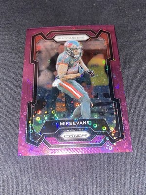 2023 Prizm Mike Evans No Huddle Purple Disco /35