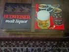 Vintage 1970s Budweiser Beer Malt Liquor Lighted Sign Advertising Display