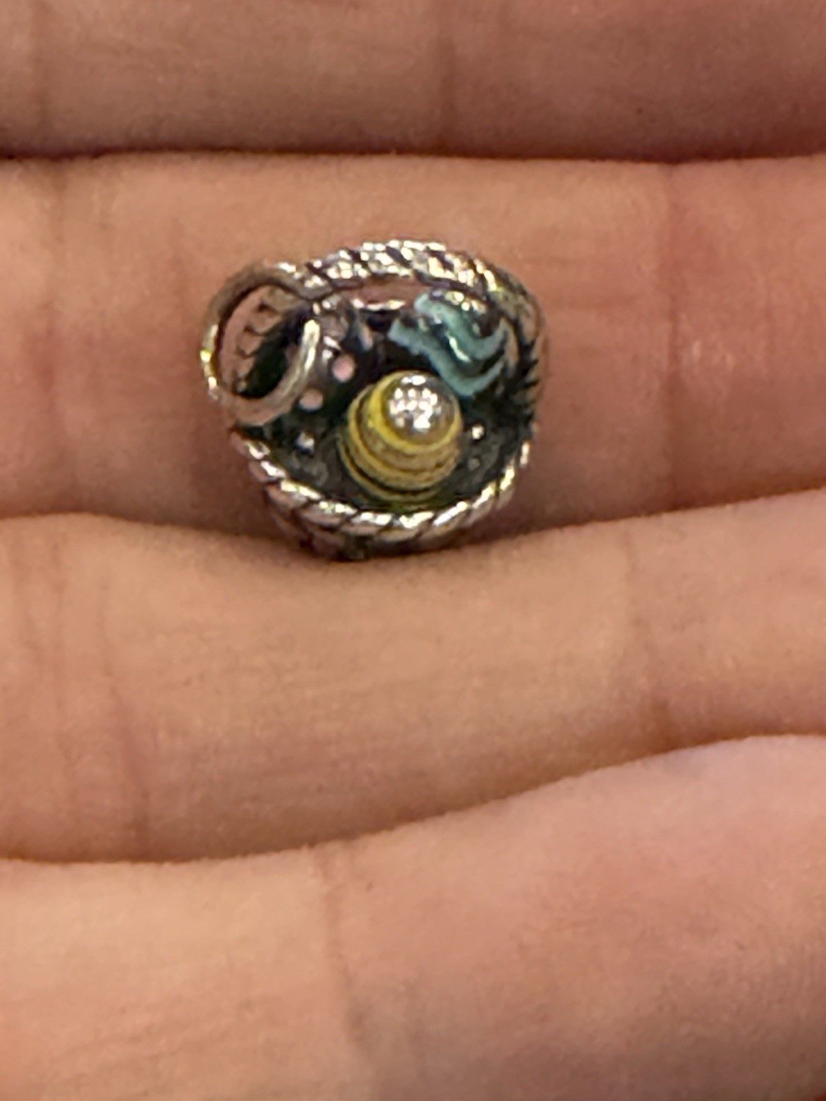 James Avery Easter Basket Charm - image 4