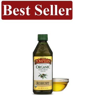 First Cold Pressed USDA Organic Olive Oil, 16 Fl Oz - Trusted Quality Since 1906