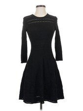 Eliza J Women Black Casual Dress S