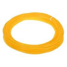 Wicker Repair Kit, 66 ft 2.4mm Round Synthetic Rattan Material, Mango Yellow