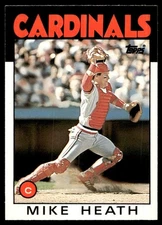 1986 Topps Traded Mike Heath St. Louis Cardinals #46T