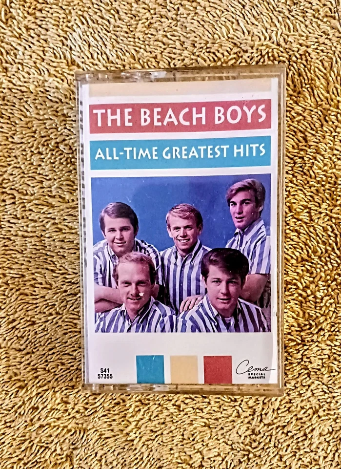 THE BEACH BOYS all-time GREATEST HITS CASSETTE TAPE VINTAGE  - Image 4 of 4