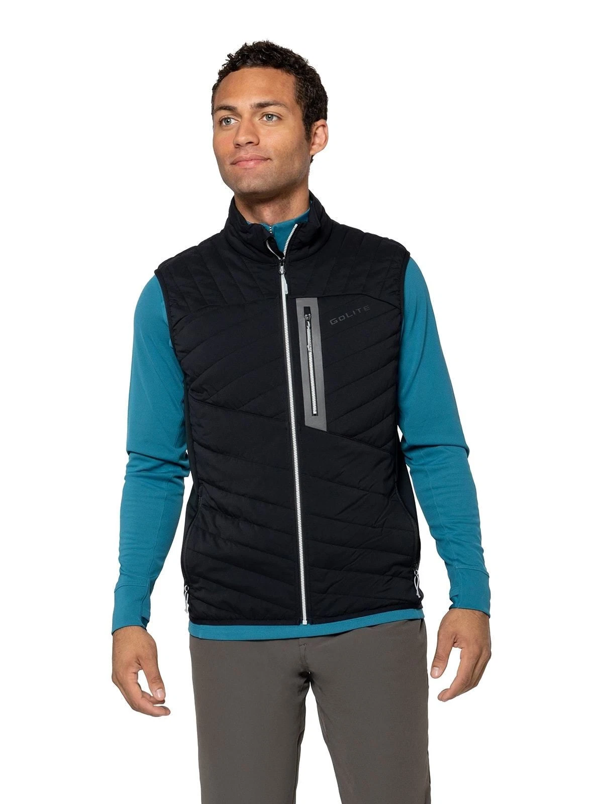 GoLite ReFill Lite Men's Vest, Black, Small