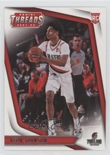 2021-22 Panini Chronicles Threads Keon Johnson #91 1eh5