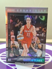 PANINI CAITLIN CLARK CHRONICLED HOLO KEEPS THE ASSISTS FLOWING LIKE RAIN