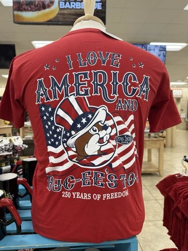 2026 NEW Buc-ee's 4th Of JULY T-Shirt  Buc ees** ALL SIZES AVAILABLE!!!!!!