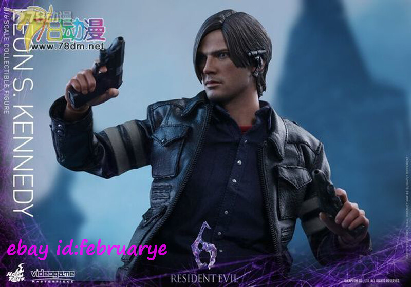 Hot Toys 1/6th Vgm22 Leon S. Kennedy Action Figures In Stock New