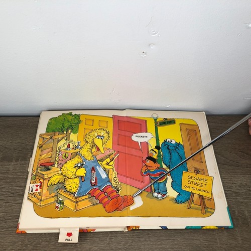 Sesame Street Big Birds Rhyming Book Pop Up Storybook 1979 Vintage Some Damage - Picture 23 of 24