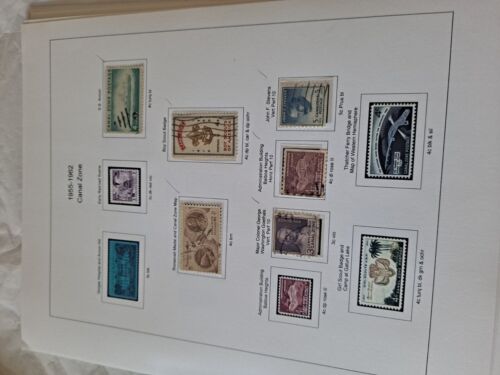 Kanalzone vollfarbige Seiten, einige Briefmarken - Bild 7 von 13