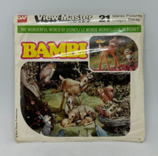 VINTAGE VIEW-MASTER BAMBI B400-C SEALED IN PACKAGE - MINT