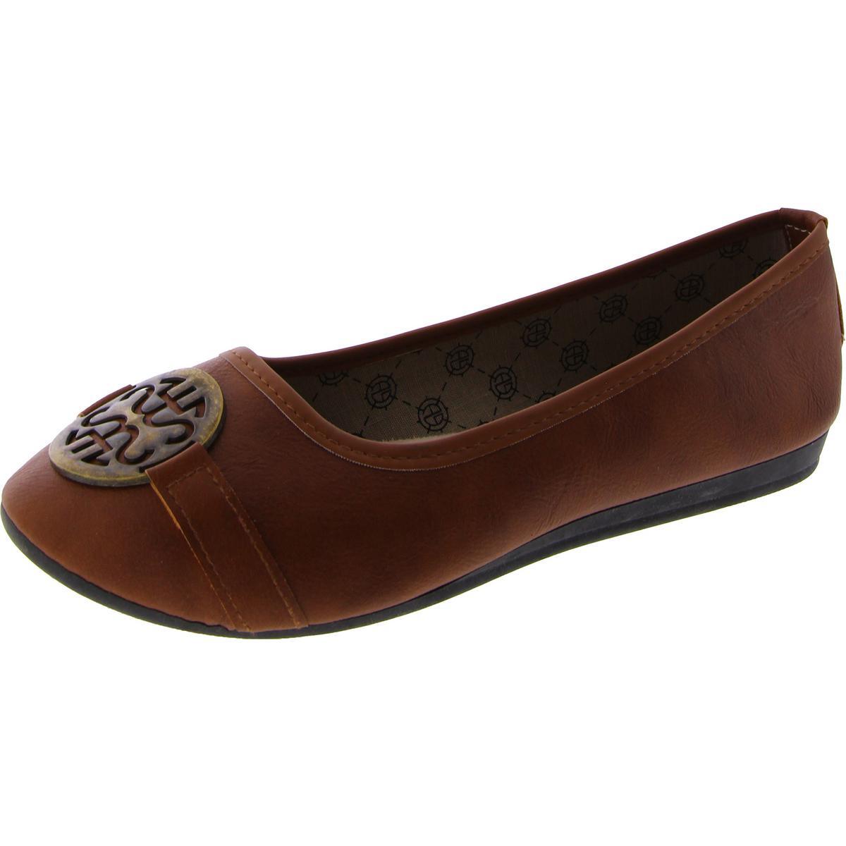 Женские мокасины-слипоны Harborsides Anabel Tan шириной 8 см (C, D, W) BHFO 3133