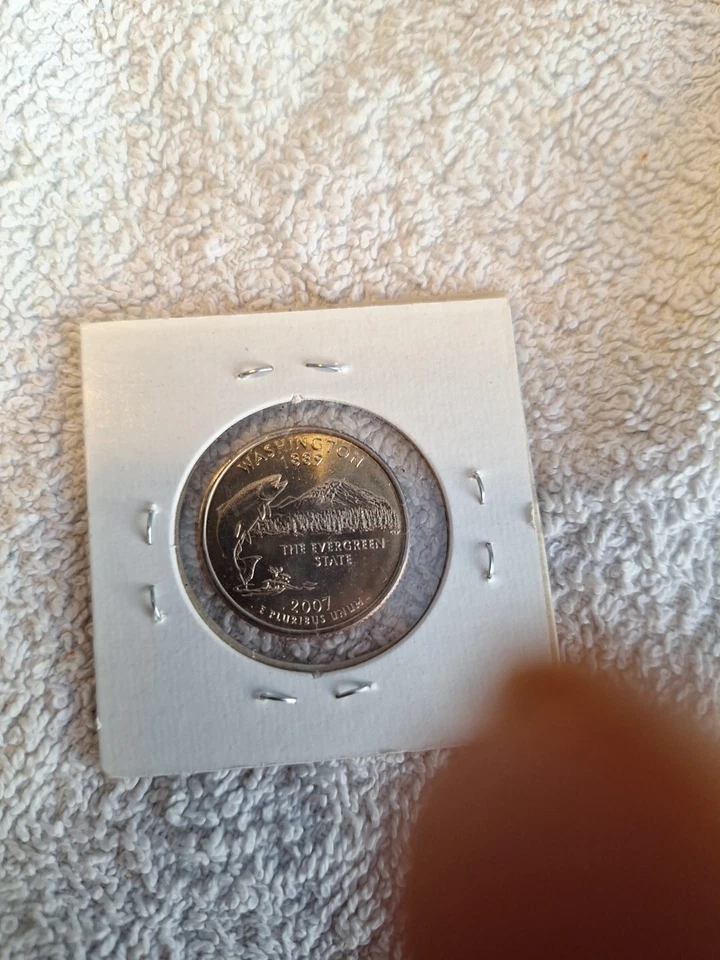 2007 Washington Uncirculated Quarter Struck Through Errors - Image 4 of 4