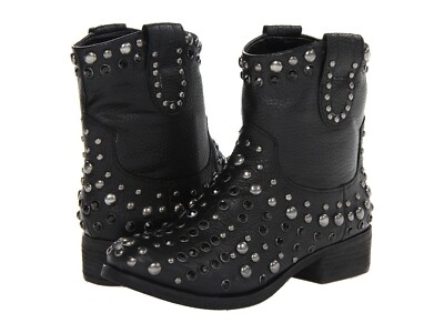 78% OFF NEW Womens MIA LIMITED EDITION Buullet Boot Black sz 6 Retail $259