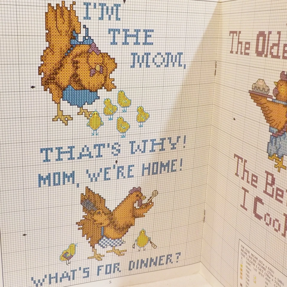 Sassy Sweats Fun 9 Cross Stitch Patterns Crafts By Leisure Arts - Image 4 of 4