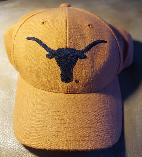 VTG Texas Longhorns NCAA Authentic Bevo Logo Snapback Adjustable Burnt Orange