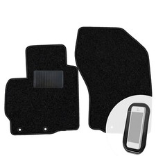 Vorne Fußmatten Auto Setx2 Velours Automatten pasend für Mitsubishi ASX 2010-22