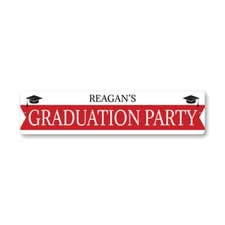 Custom Graduation Party Metal Sign