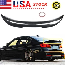 CARBON FIBER LOOK PSM STYLE REAR TRUNK SPOILER DUCKBILL FOR BMW F30 SEDAN F80 M3
