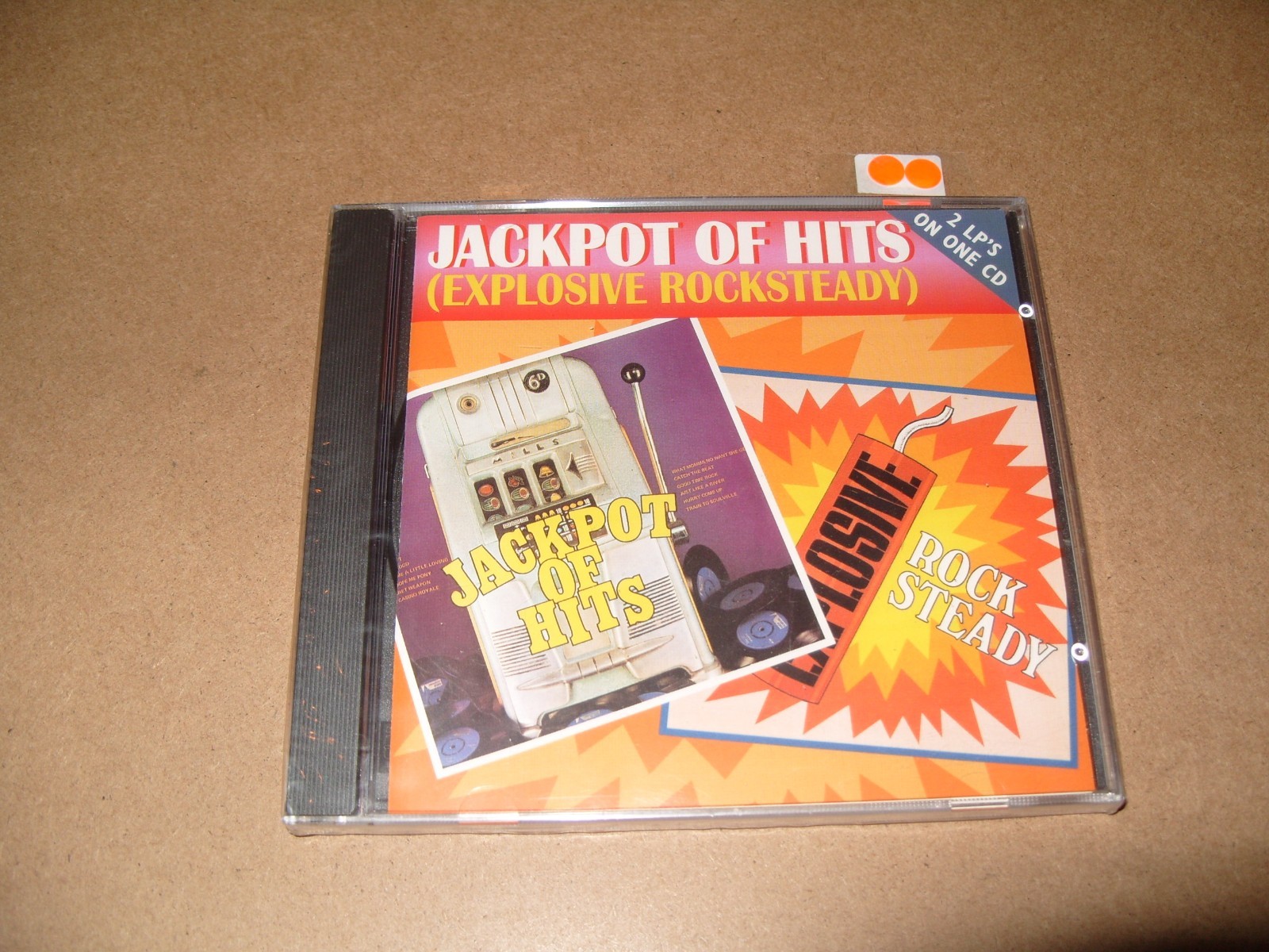 Jackpot of Hits/Explosive Rocksteady Pioneers/Cool Sticky/Dunkly cd 1997 New/sea