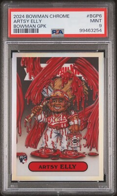 2024 Bowman Chrome - Bowman Garbage Pail Kids #BGP-6 Elly De La