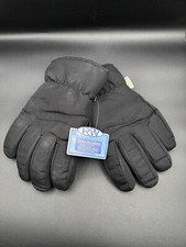 Rugged Wear Ski Gloves Mens Size XL Black Winter Snow Waterproof Windproof NWT