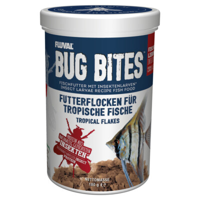 Fluval Bug Bites Tropical Flakes 1000 ml, Fischfutter, UVP 17,89 EUR, NEU