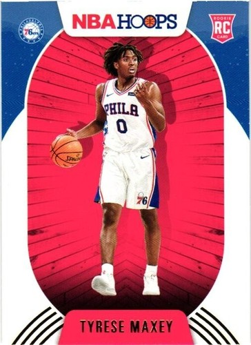 2020 21 NBA Hoops Tyrese Maxey Rookie Card RC 207 76ers Panini EBay