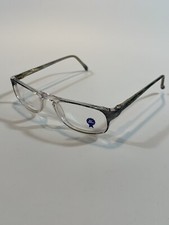 MARCHON Blue Ribbon BR7 Eyeglass FRAMES ONLY 135 Grey Marble Hong Kong
