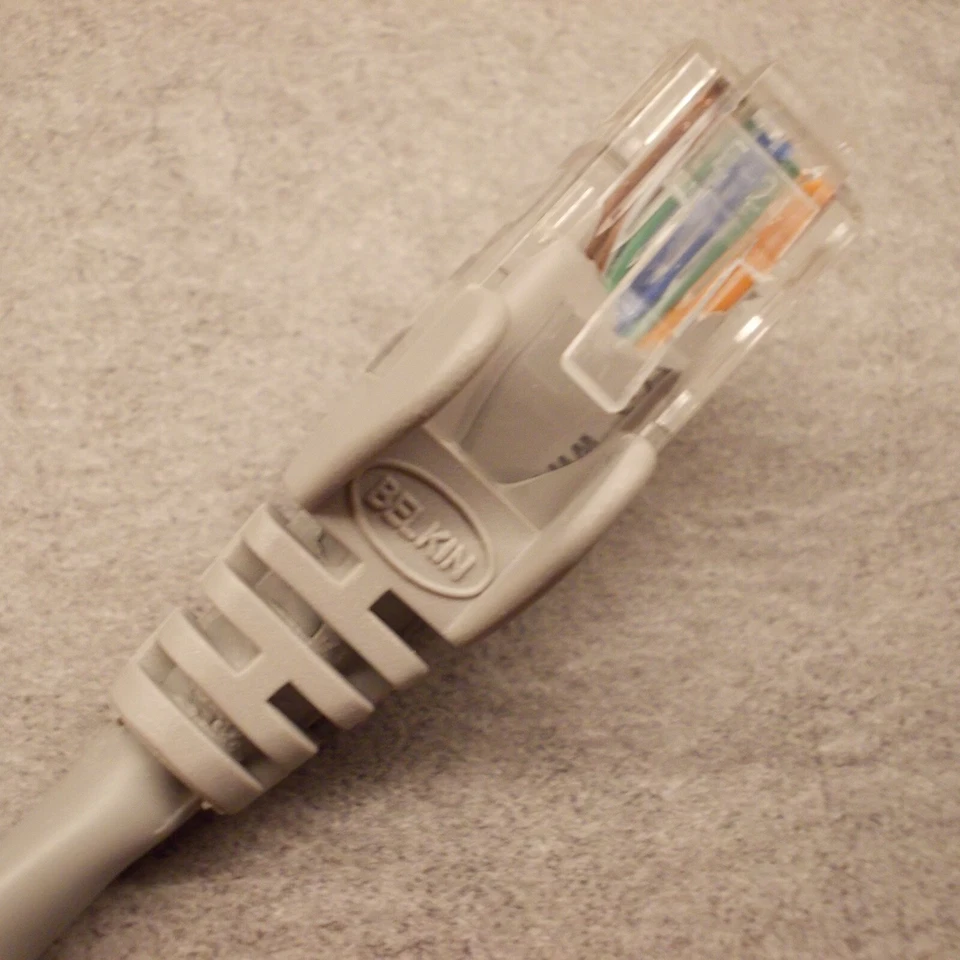 cavo di rete belkin rj45 ethernet cable 10m 10 meters - Imagen 2 de 3