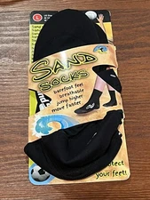 SAND SOCKS Unisex Classic High-Top Volleyball Beach Sports - Size L 10.5-12 Mens