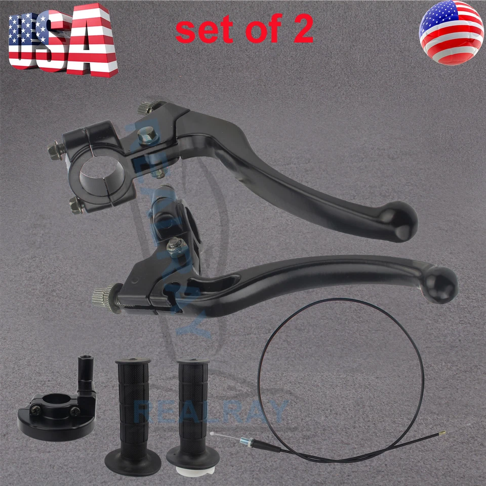 Handlebar Clutch Brake Levers for Honda CT110 CT70 CT125 CT90 ST90 Trailsport 90 - Image 3 of 4