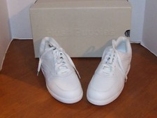 Hush Puppies Upbeat White, Black or Stone Leather Sneakers