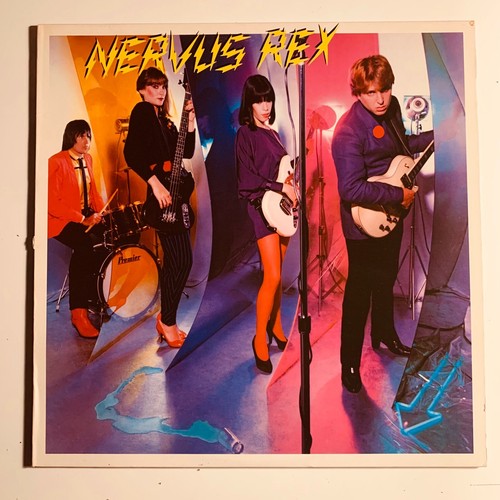 DL-1-5002 Nervus Rex Nervus Rex Cover M Vinyl M 1980 US Dreamland Records