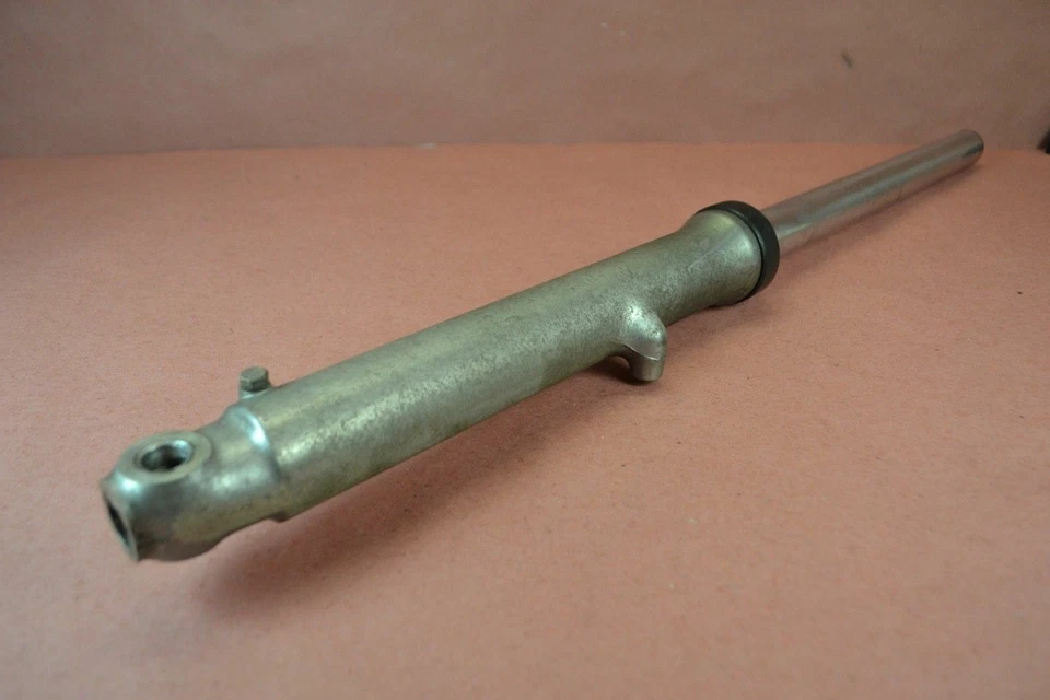 1987 Suzuki GS450L GS450 L GS 450 Right Front Fork Forks Shock Tube - Image 3 of 4