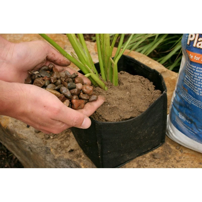 Maceta para plantas acuáticas de tela Aquascape 98501 6"x6" 2pk. -Plantadora flexible de lirios de agua Foto 4 de 4