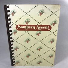 VTG 1982 Southern Accent Cookbook Junior League Of Pine Bluff AR Family Recipes