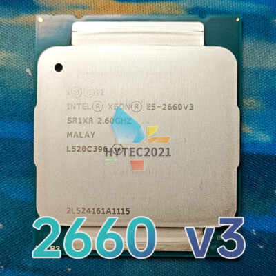 Intel Xeon E5-2660 v3 SR1XR 10Core 2.6GHz 25MB 105W LGA2011-3 CPU Processor