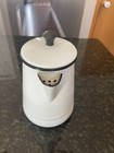 Vintage Enamelware , Farmhouse, Camping White Large Coffee Pot — photo 7