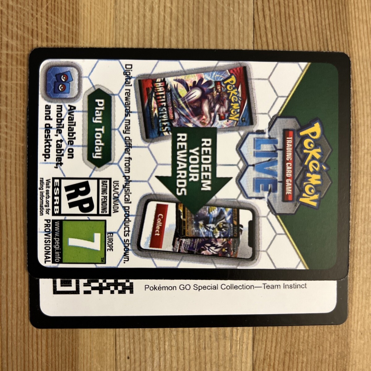 Pokmon TCG Code Card - Pokemon GO Special Collection - Team Instinct Pokemon GO | eBay Pokmon TCG Code Card - Pokemon GO Special Collection - Team Instinct Pokemon GO | eBay