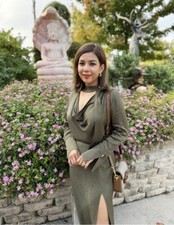 ZARA WOMAN NWT JACQUARD MIDI DRESS OLIVE GREEN | 5029/177 ALL SIZES